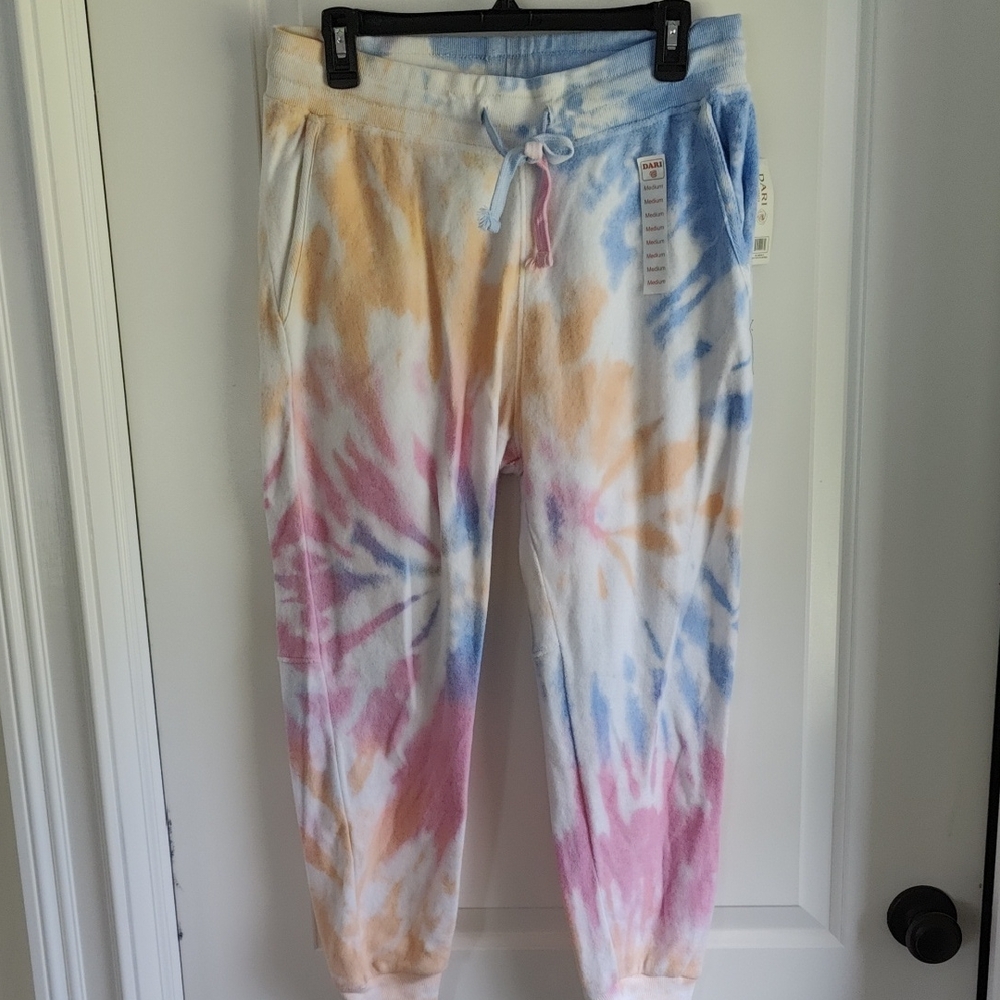 Dari Tie-Dye Jogger Sweatpants Women NWT
